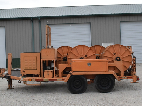 USED 1997 SHERMAN & REILLY PLW180 4 DRUM PULLER EQUIPMENT #3956-1