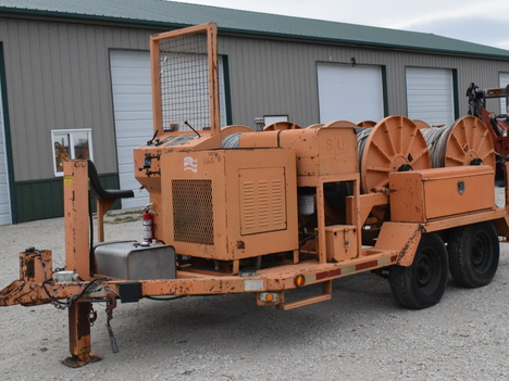 USED 1997 SHERMAN & REILLY PLW180 4 DRUM PULLER EQUIPMENT #3956-2