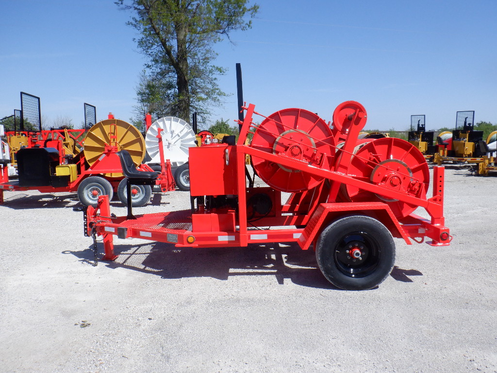 USED 1998 WAGNER-SMITH T-4DP-30. 2000 LBS 4 DRUM PULLER EQUIPMENT #3970