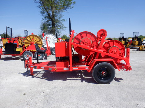 USED 1998 WAGNER-SMITH T-4DP-30. 2000 LBS 4 DRUM PULLER EQUIPMENT #3970-1