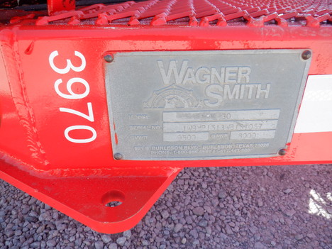 USED 1998 WAGNER-SMITH T-4DP-30. 2000 LBS 4 DRUM PULLER EQUIPMENT #3970-12