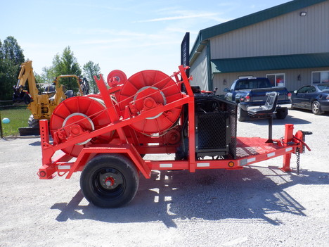 USED 1998 WAGNER-SMITH T-4DP-30. 2000 LBS 4 DRUM PULLER EQUIPMENT #3970-4