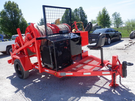 USED 1998 WAGNER-SMITH T-4DP-30. 2000 LBS 4 DRUM PULLER EQUIPMENT #3970-5