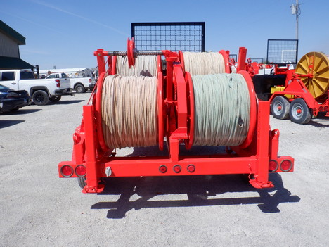 USED 1998 WAGNER-SMITH T-4DP-30. 2000 LBS 4 DRUM PULLER EQUIPMENT #3970-8