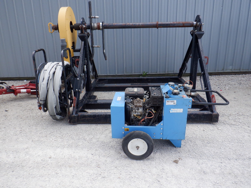 USED 2013 CONDUX RS20 20,000 LBS REEL REEL TRAILER EQUIPMENT #4000