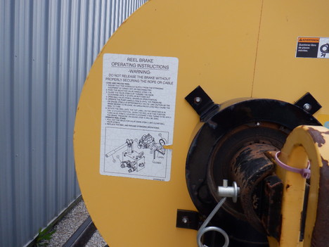 USED 2013 CONDUX RS20 20,000 LBS REEL REEL TRAILER EQUIPMENT #4000-6