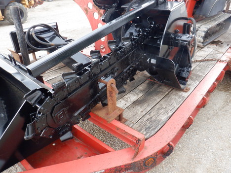 USED 2013 DITCH WITCH XT855 WALK-BESIDE TRENCHER - VIBRATORY PLOW EQUIPMENT #4006-5