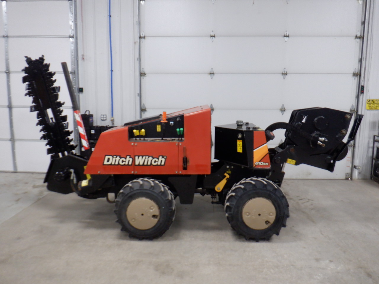 2016 DITCH WITCH 410SX Walk-Beside Trencher - Vibratory Plow #1