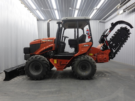 2018-ditch-witch-rt125-ride-on-trencher #4806