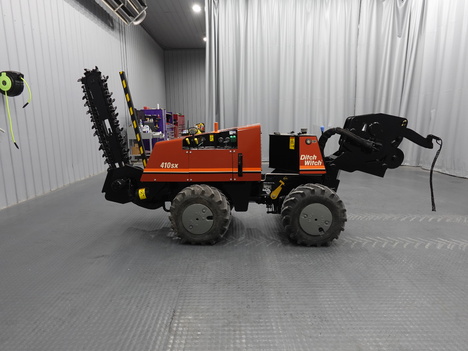 2007-ditch-witch-410sx-walk-beside-trencher-vibratory-plow #4836