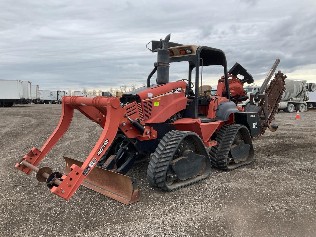2012 DITCH WITCH RT115Q QUAD Ride-On Vibratory Plow #1 2012 DITCH WITCH RT115Q QUAD Ride-On Vibratory Plow #1