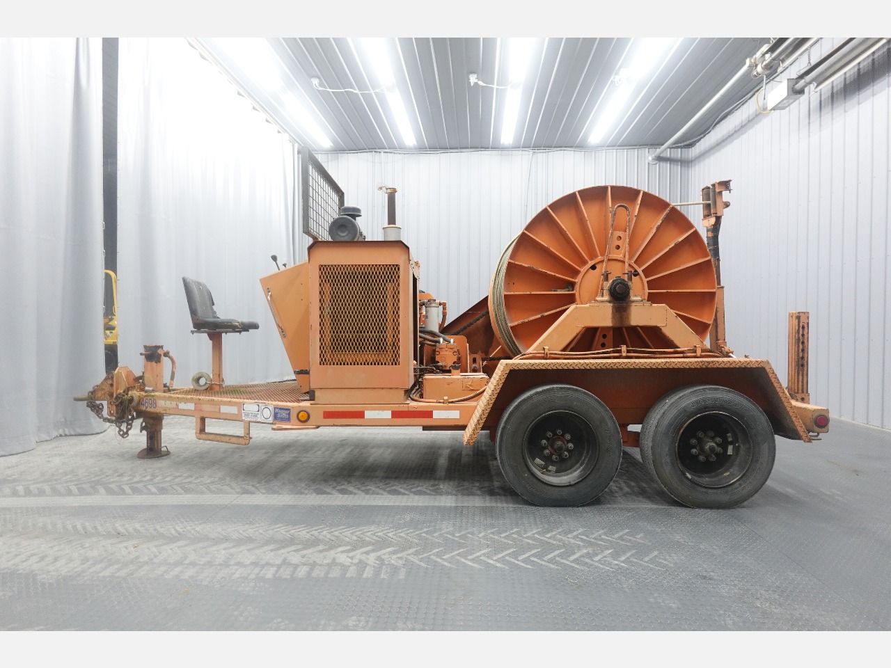 2002 WAGNER-SMITH DPT-90 Single Drum Puller #1 2002 WAGNER-SMITH DPT-90 Single Drum Puller #1