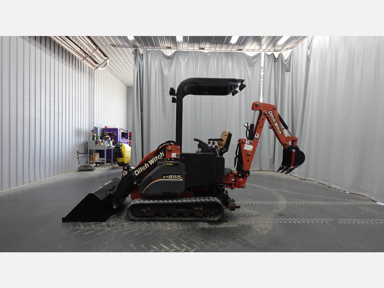 2011 DITCH WITCH XT855 Ride-On Trencher #1 2011 DITCH WITCH XT855 Ride-On Trencher #1