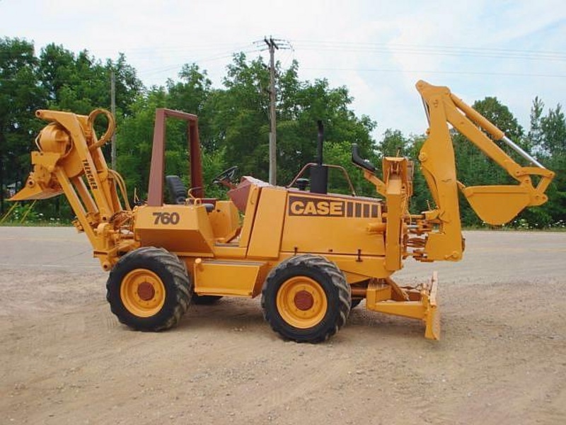 1990 CASE 760 TRENCHER FOR SALE #1267