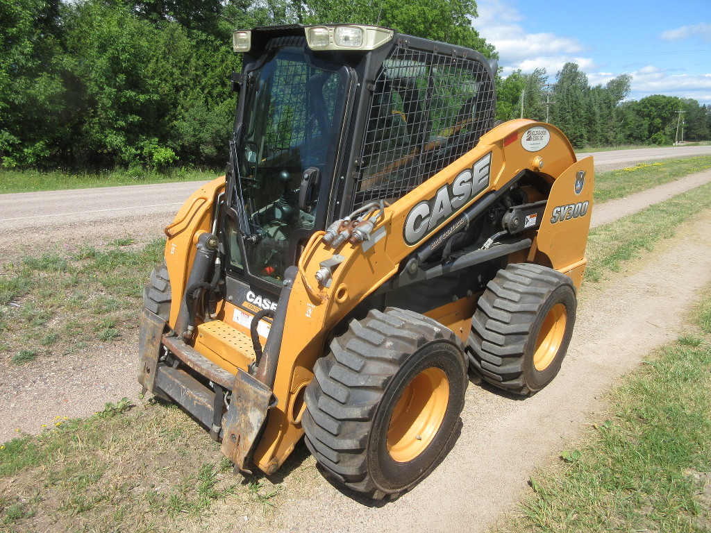CASE SV300 SKID STEER WHEEL LOADER FOR SALE 2901