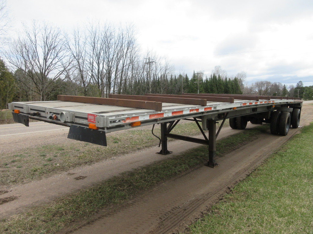 1988 EAST 45X96 Flatbed Trailer #1
