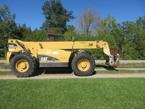 2004 CATERPILLAR TH460B TELESCOPIC FORKLIFT FOR SALE #3330