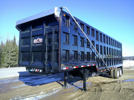 2027 GLOBE GTDD302-36-75YD End Dump Trailer #4018