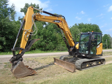 2022 SANY SY80U Crawler Excavator #4084
