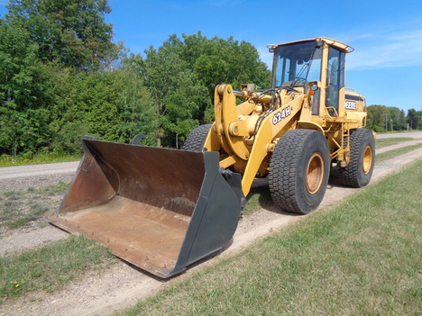 1999 JOHN DEERE 624H Wheel Loader #4096
