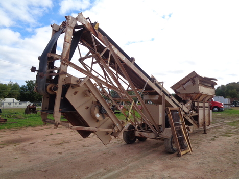 1989 SCREEN MACHINE 20D Aggregate Screen #4105