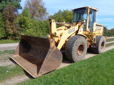2001 JOHN DEERE 624H Wheel Loader #4107