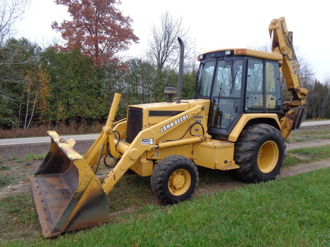 1993 JOHN DEERE 310D Backhoe Loader #4120