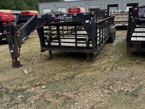 2007 DIAMOND C 20' gooseneck tire trail Gooseneck Trailer #30423