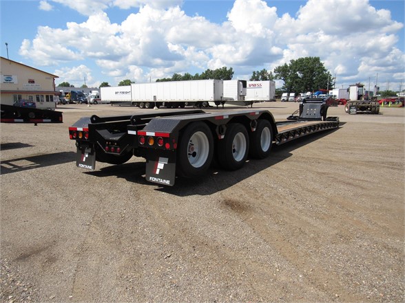 2023 FONTAINE 55 TON  HRGN  W/ FENDERS Lowboy Trailer #1