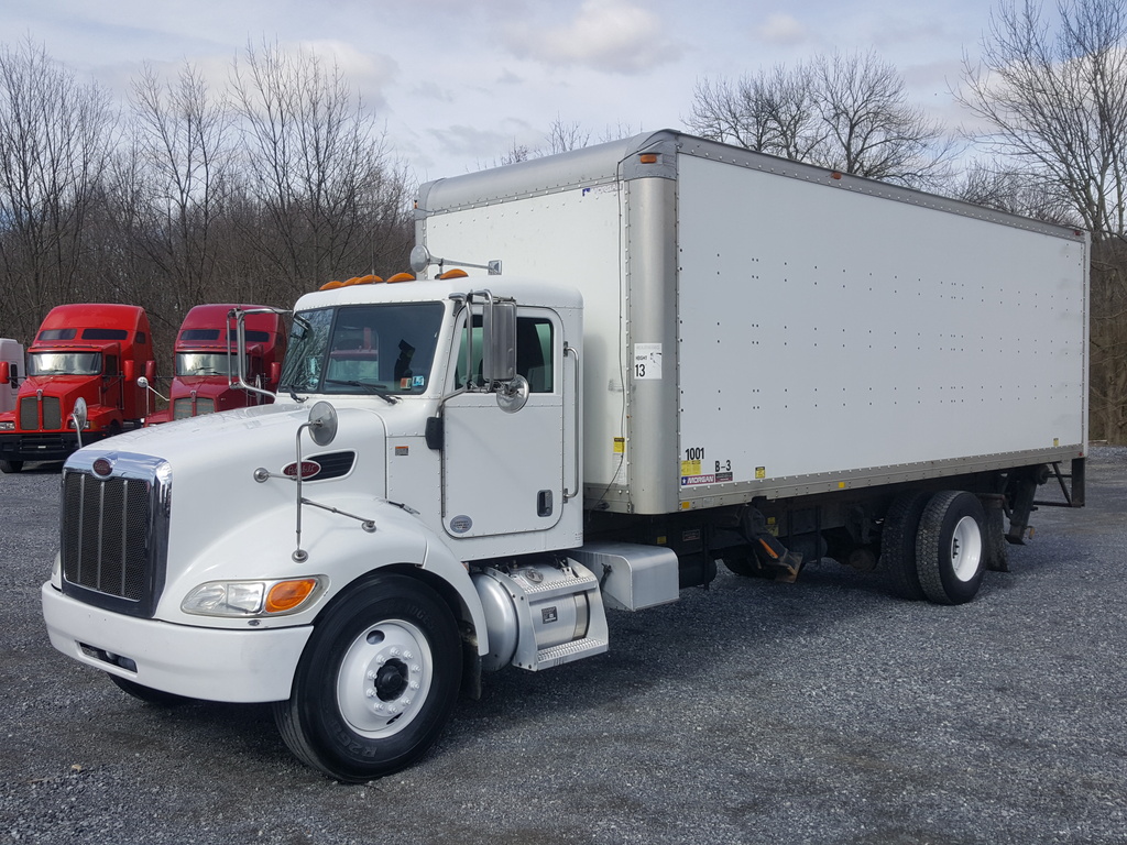 PETERBILT BOX VAN TRUCKS FOR SALE