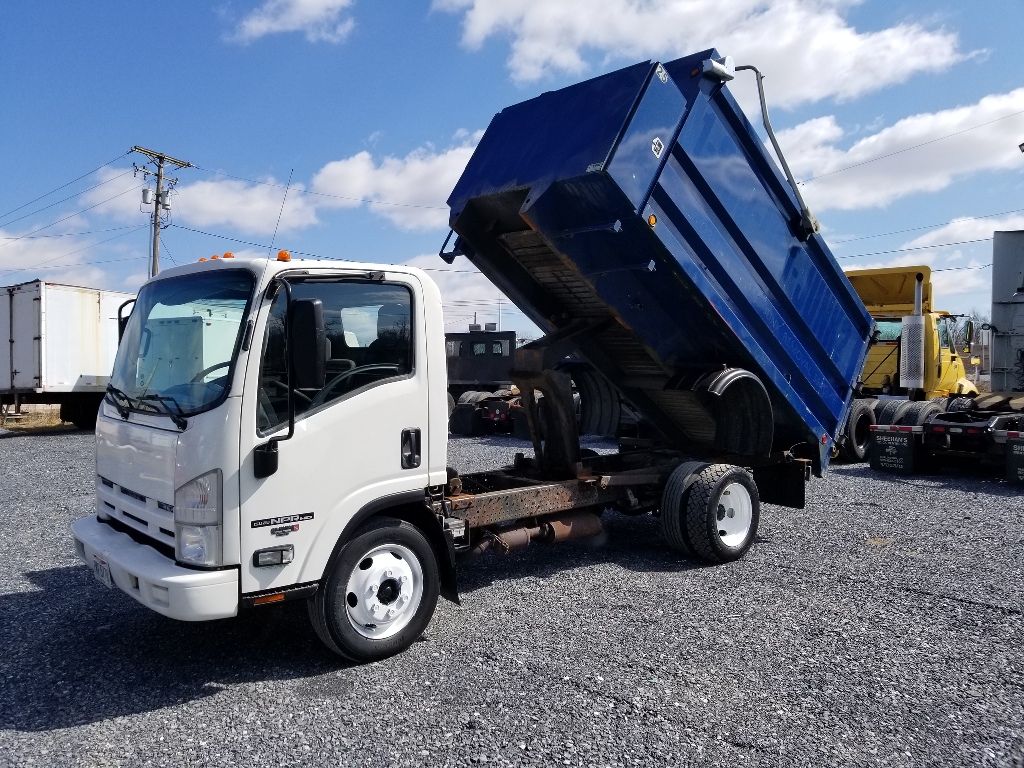 2014 ISUZU NPR DUMP TRUCK FOR SALE 9131