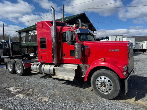 2012-kenworth-w900l-tandem-axle-sleeper #9795
