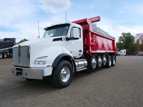 2025 KENWORTH T880 6 AXLE DUMP TRUCK FOR SALE #1328