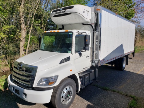 NEW 2020 HINO 338 DE-RATE REEFER TRUCK #1117-1