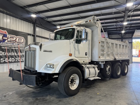 2008-kenworth-t800-tri-axle-steel-dump-truck #15929