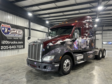 2014-peterbilt-587-tandem-axle-sleeper #15993