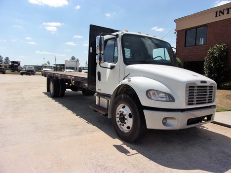 USED 2007 FREIGHTLINER BUSINESS CLASS M-2 FLATBED TRUCK #1751-4
