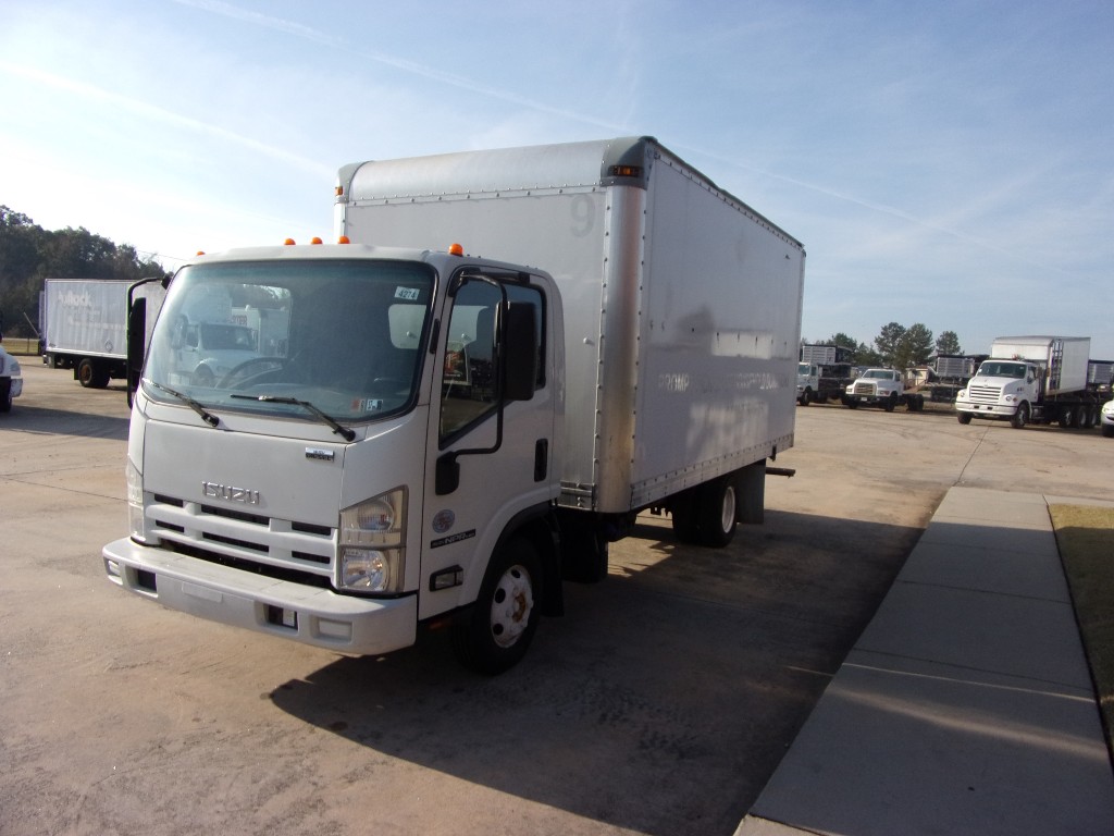 2012 ISUZU NPR HD Box Van Truck