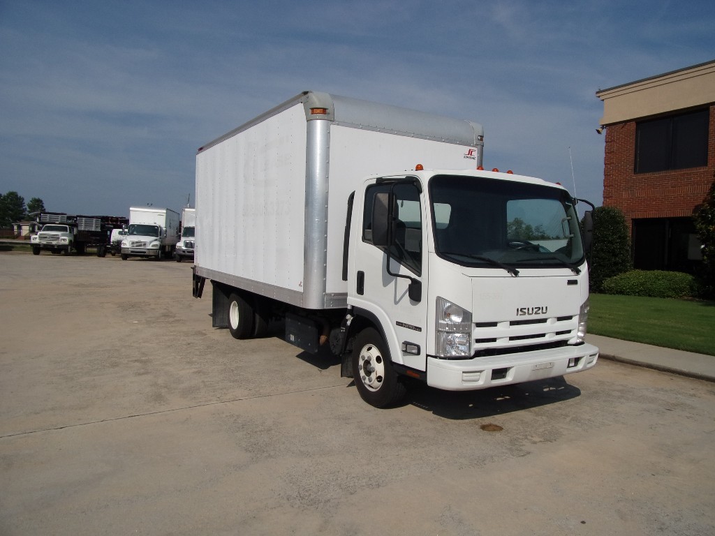 2011 ISUZU NPR HD Box Van Truck