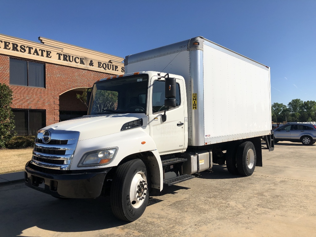 2012 HINO 268 Box Van Truck