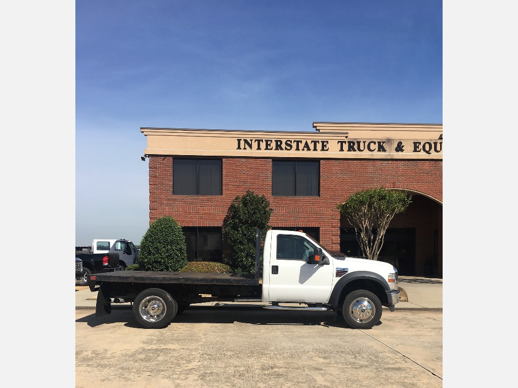 2008 FORD F-550 6.4L Flatbed Truck