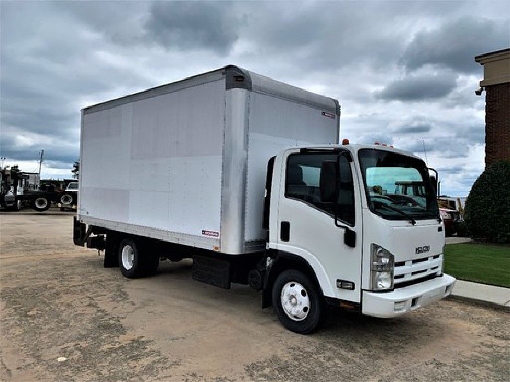 2011 ISUZU NPR HD Box Van Truck