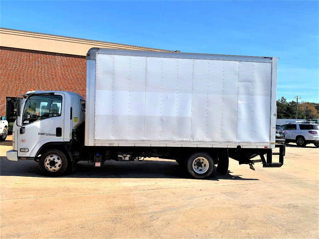 2011 ISUZU NPR Box Van Truck