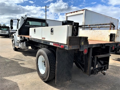 USED 2007 FREIGHTLINER M2 FLATBED TRUCK #2065-12