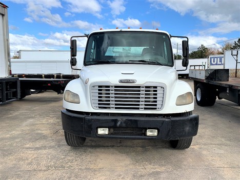 USED 2007 FREIGHTLINER M2 FLATBED TRUCK #2065-2