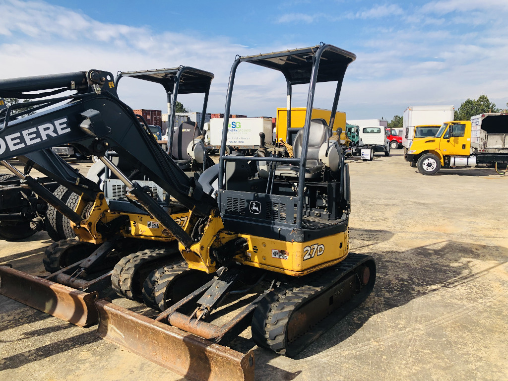 2015 JOHN DEERE 27D Mini Excavator