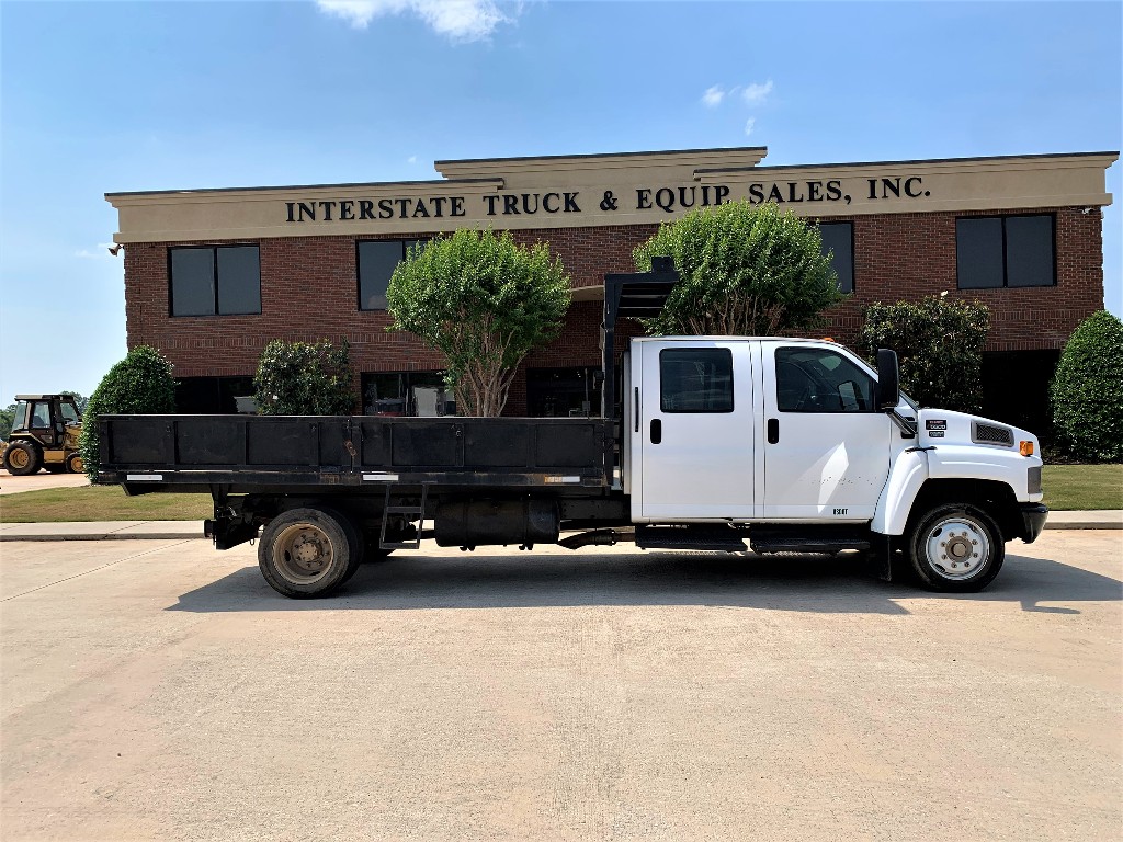 2009 GMC C5500 Flatbed Dump Truck