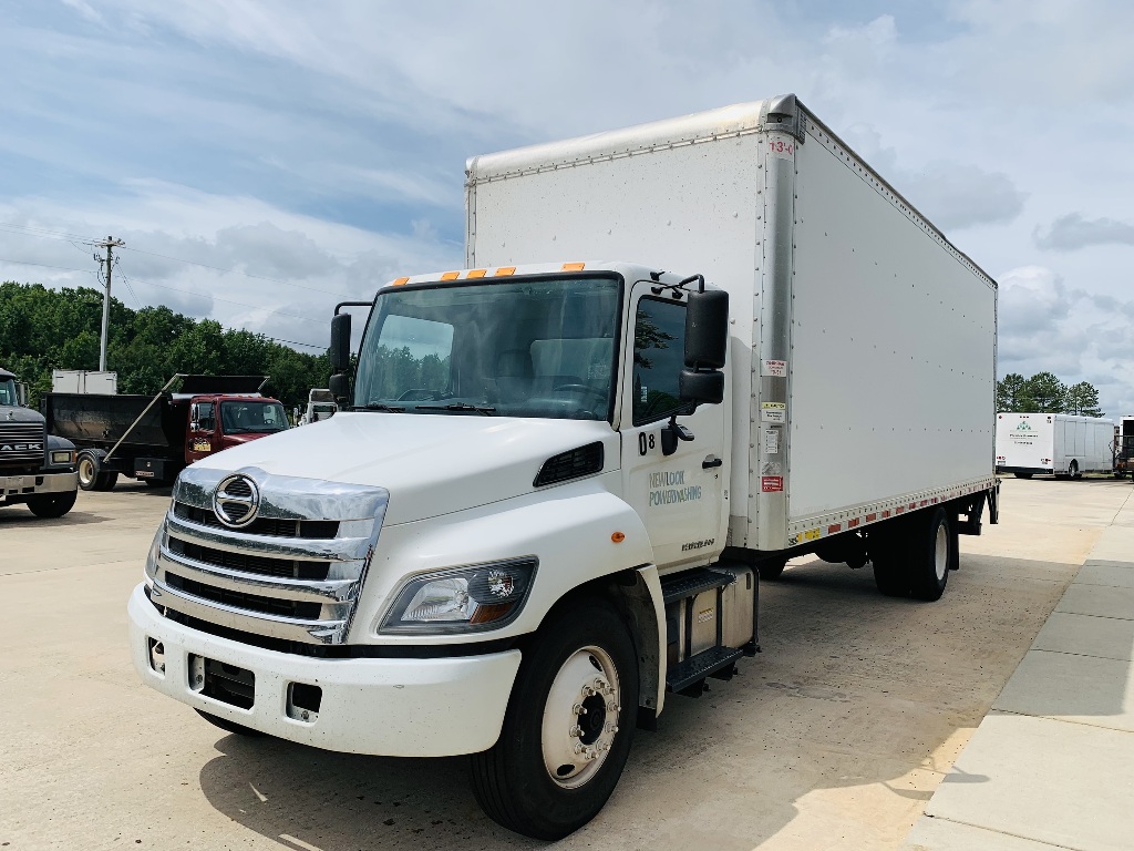 2018 HINO 268 Box Van Truck