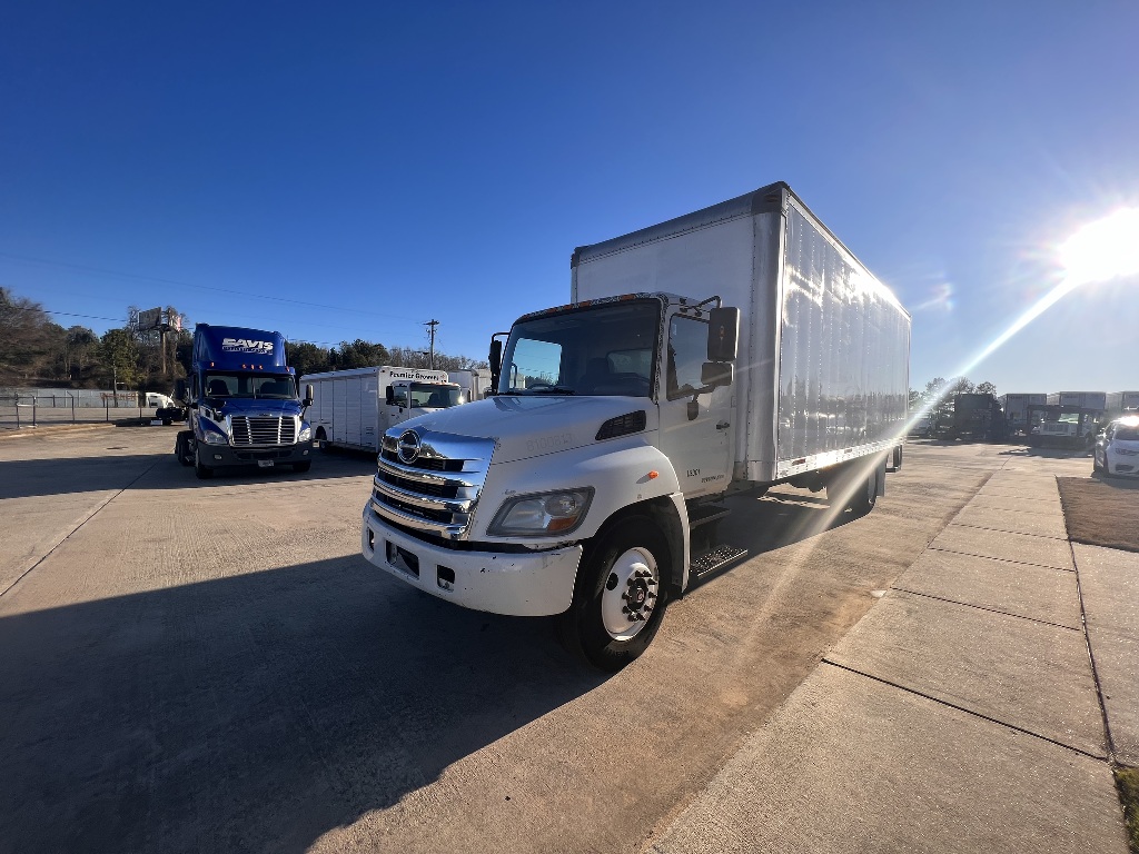 2012 HINO 268 Box Van Truck