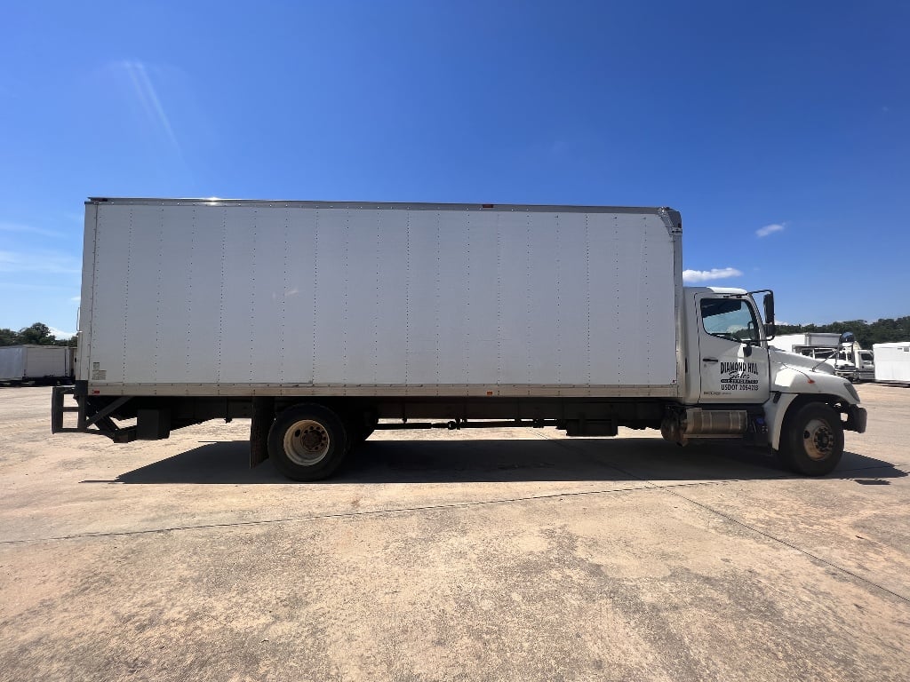 USED 2014 HINO 268 BOX VAN TRUCK #2236